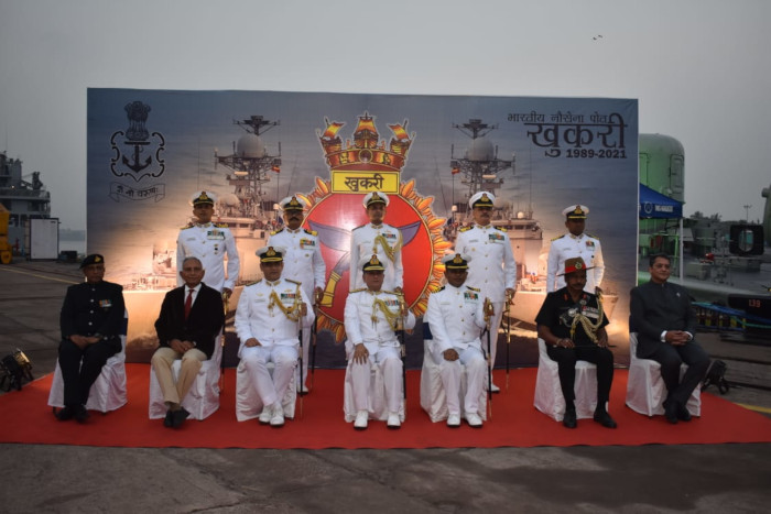 INS Khukri Decommissioned after 32 Years of Glorious Service to the Nation
