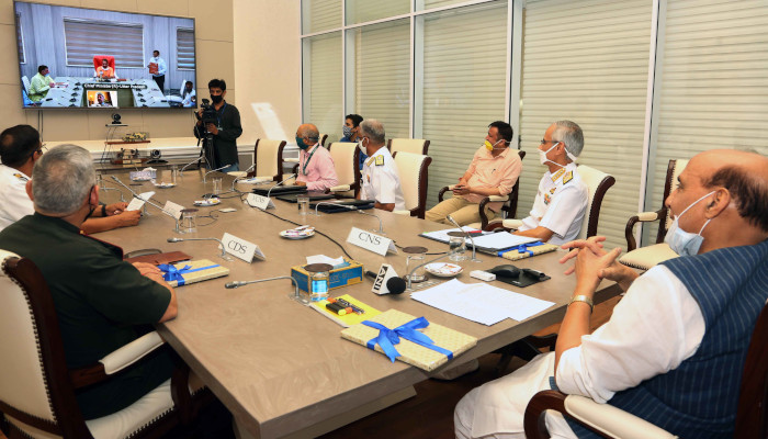 माननीय रक्षा मंत्री श्री राजनाथ सिंह ने नौसेना नवाचार और स्वदेशीकरण संगठन का शुभारंभ किया