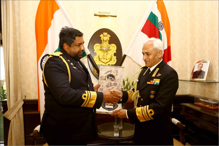 Visit of Commander of The Sri Lankan Navy
