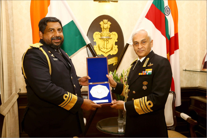 Visit of Commander of The Sri Lankan Navy