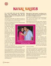 Naval Vaues - Interview Carina Chopra & Diary of a Navy kid - Niharika