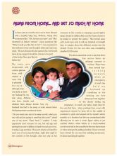 Away from home.... and yet so much at home - Diyva Nair Hinge