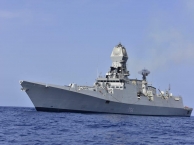 INS Kochi Deployed for Op Samudra Setu II