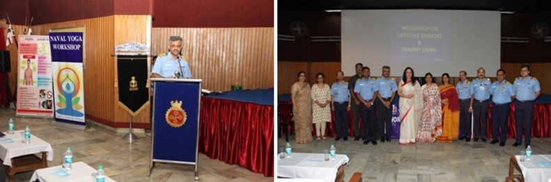 वरुणिका, एनएसबी -1, चाणक्यपुरी में 1 9 जून 15 को स्वस्थ जीवन और जीवन शैली के रोगों पर कार्यशाला का आचरण